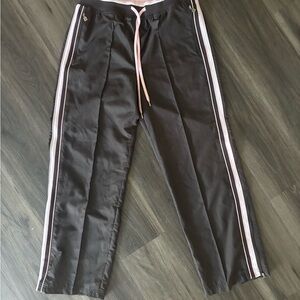 Everlast Black Joggers with Pink Accents